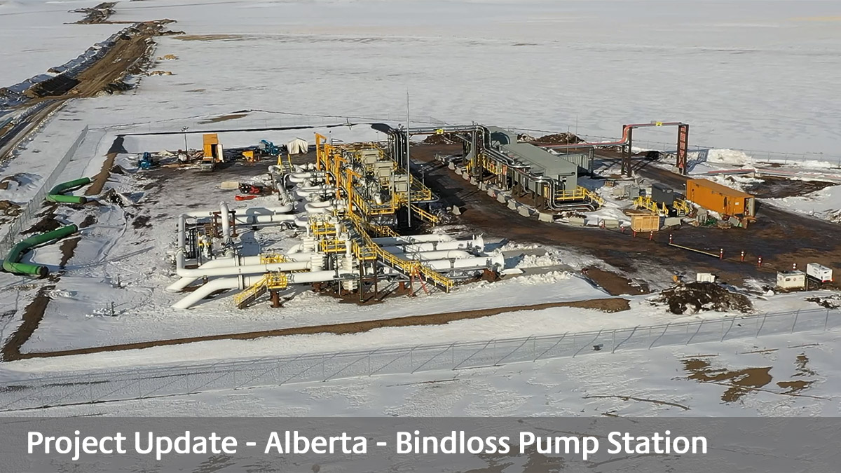 Keystone XL - Project Update - Alberta - Bindloss Pump Station