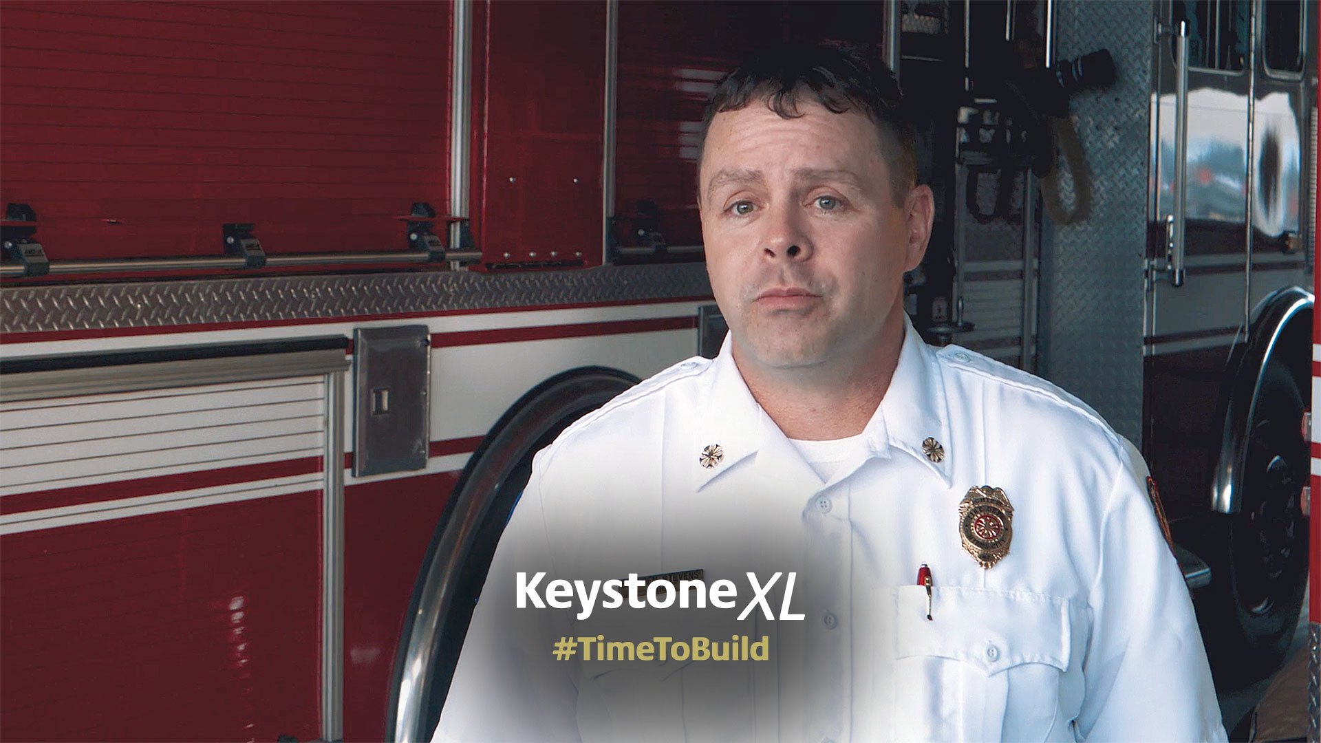 Keystone XL - Time to Build - Fire Chief Branden Stevens, Miles City, Montana