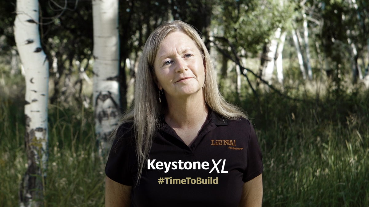 Keystone XL - Time to Build - Kim, LiUNA Local 1686, Helena, Montana