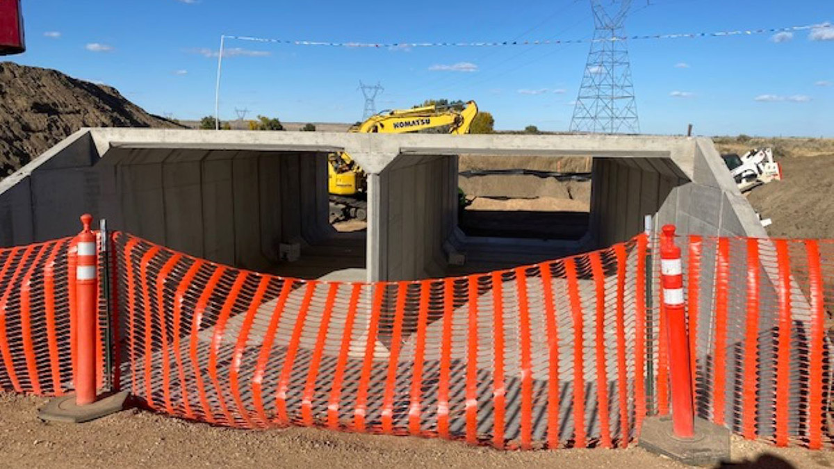 Keystone XL - TC Energy and the Keystone XL project team worked closely the Montana Department of Transportation on a much-needed update to a Prairie County timber bridge built in 1956. 